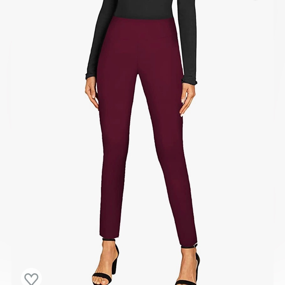 💥3 FOR $13!💥 NWT Hybrid & Co. | Women's Wine Dress Pants | Size 3X